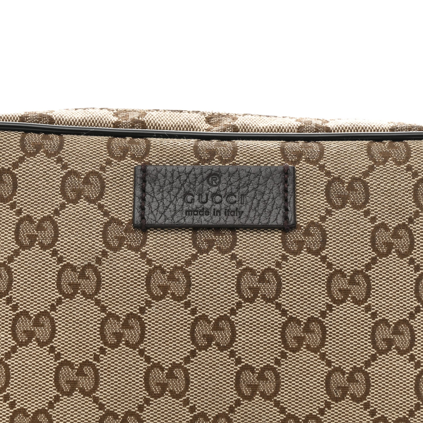 Monogram Belt Bag Dark Brown