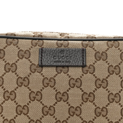 Gucci Monogram Belt Bag Dark Brown 8 of 10