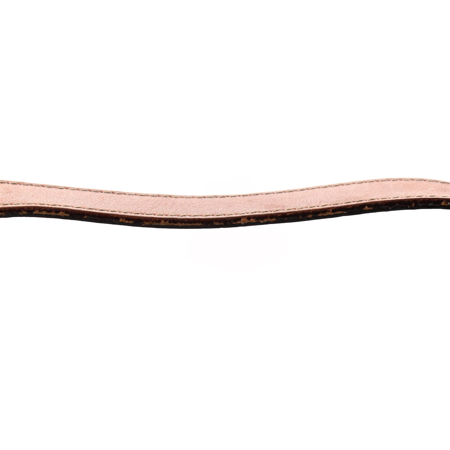 Fendi Calfskin Embroidered Baguette Brown 13 of 14
