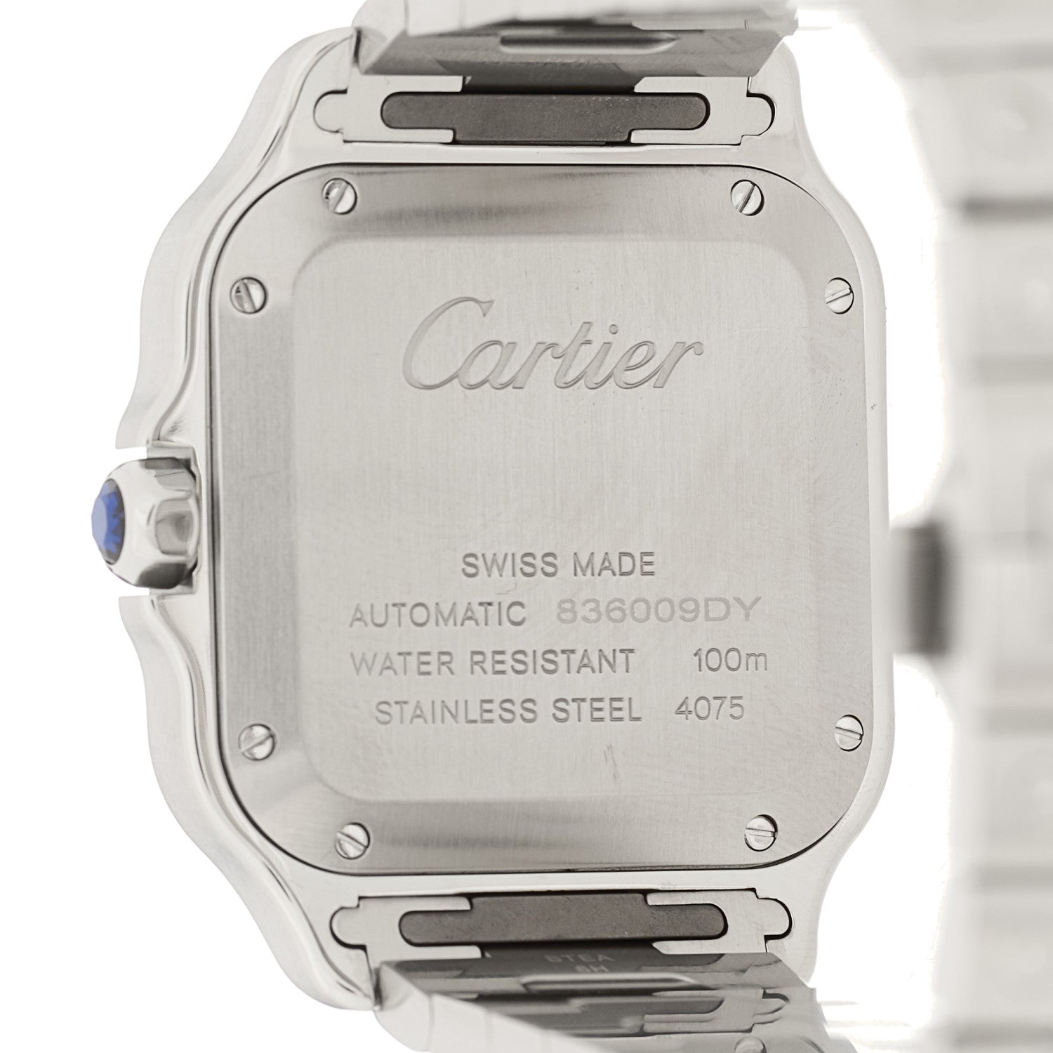 Cartier Stainless Steel 35mm Santos de Cartier Automatic Watch 4 of 5