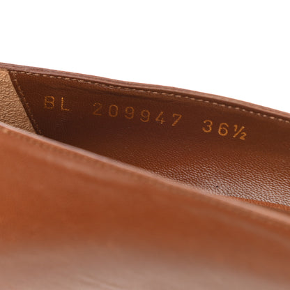 Saint Laurent Vernigolf Tribtoo Platform 80 Pumps 36.5 Brown 7 of 9