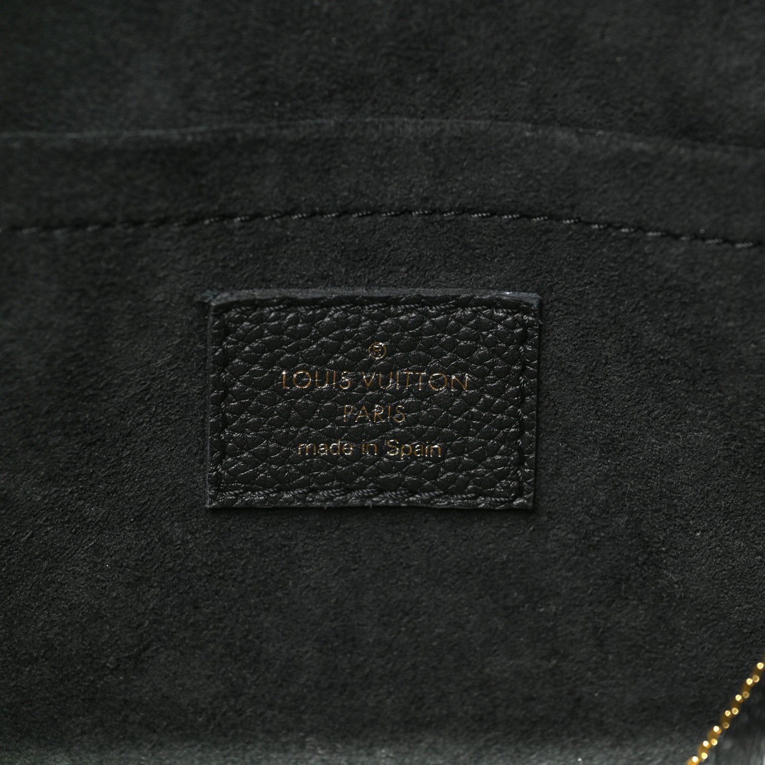 Louis Vuitton Empreinte Monogram Giant Speedy Bandouliere 20 Black 6 of 8