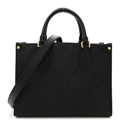 Louis Vuitton Empreinte Monogram Giant Onthego PM Black 1 of 9