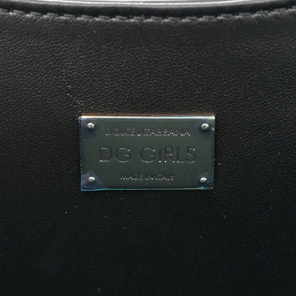 Dolce & Gabbana Nappa DG Girls Shoulder Bag Black 6 of 14