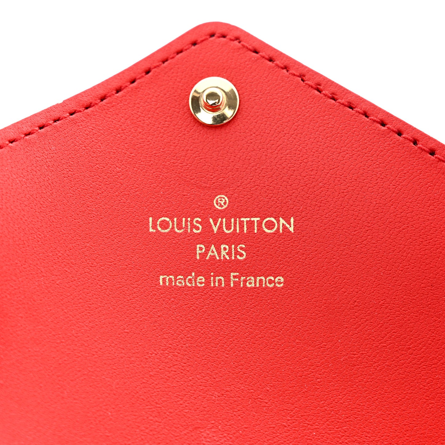 Monogram Medium Kirigami Pochette Insert Coquelicot