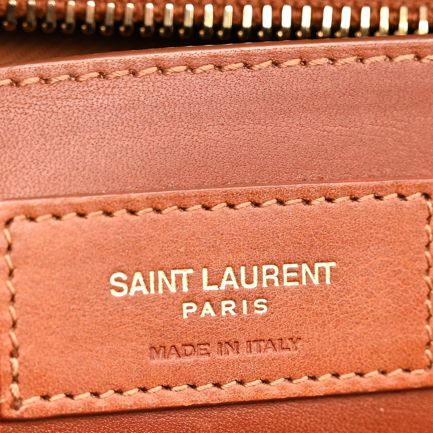 Raffia Baby Monogram Downtown Cabas Cognac