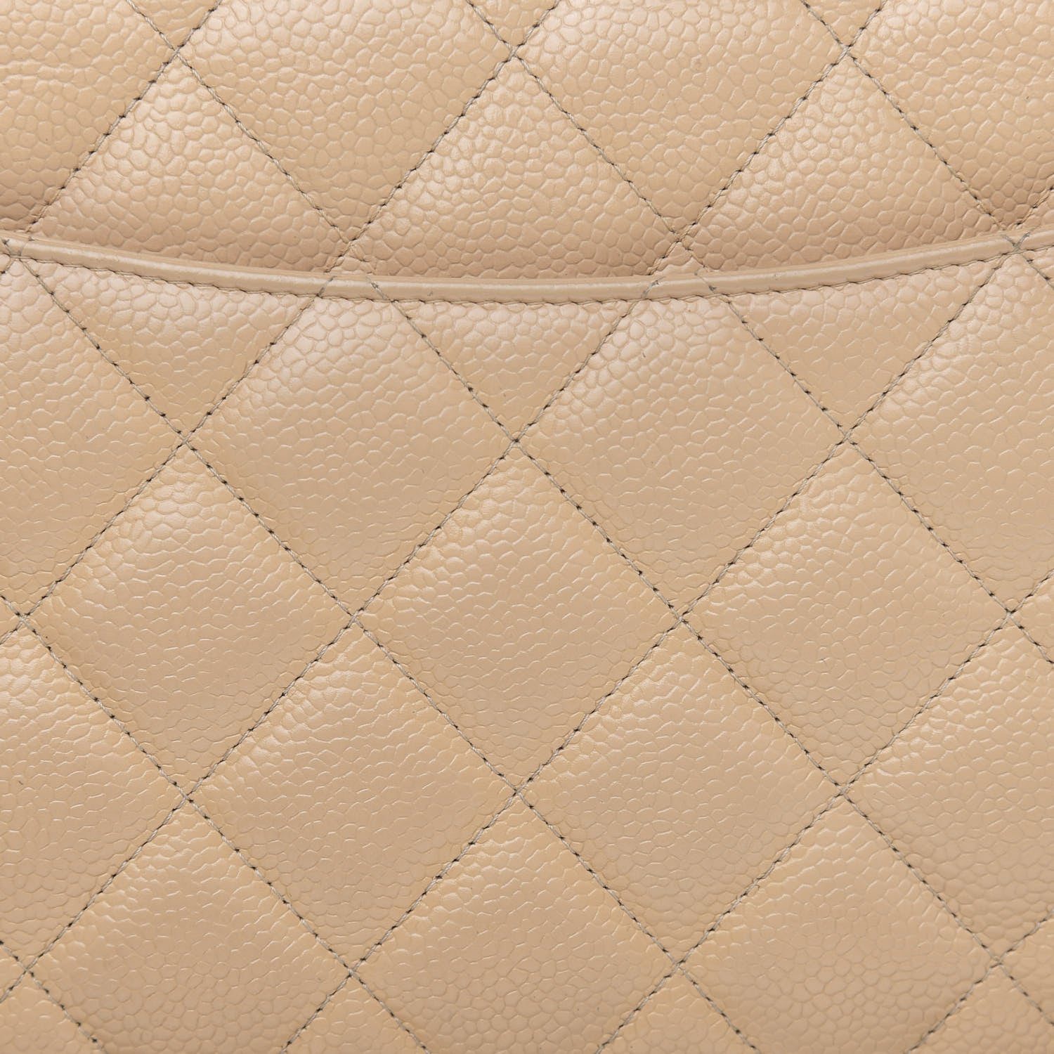 Chanel Caviar Quilted Jumbo Double Flap Beige Clair 14 of 18