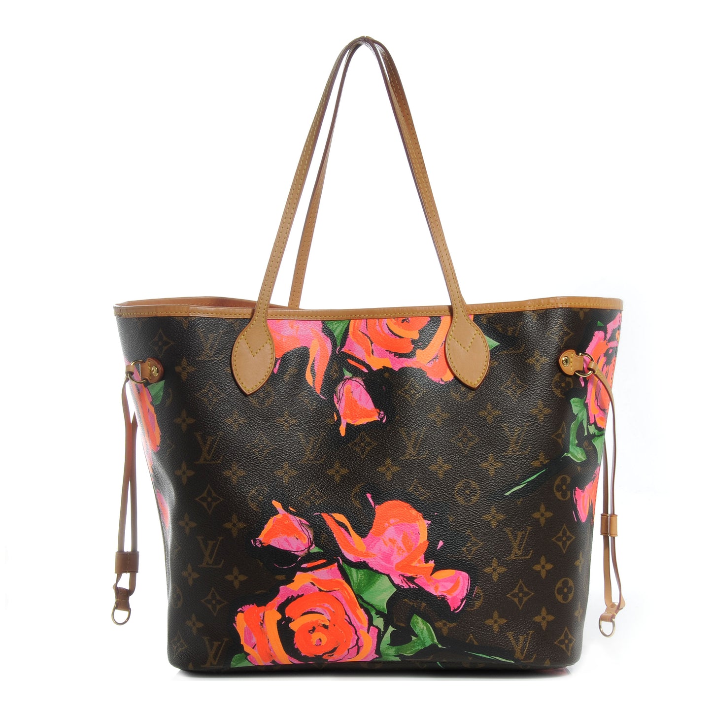 Monogram Roses Neverfull MM