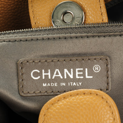 Chanel Caviar Quilted Petit Shopping Tote PST Beige 6 of 7
