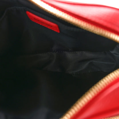 Burberry Grained Calfskin Small Camera Bag Red 5 of 10