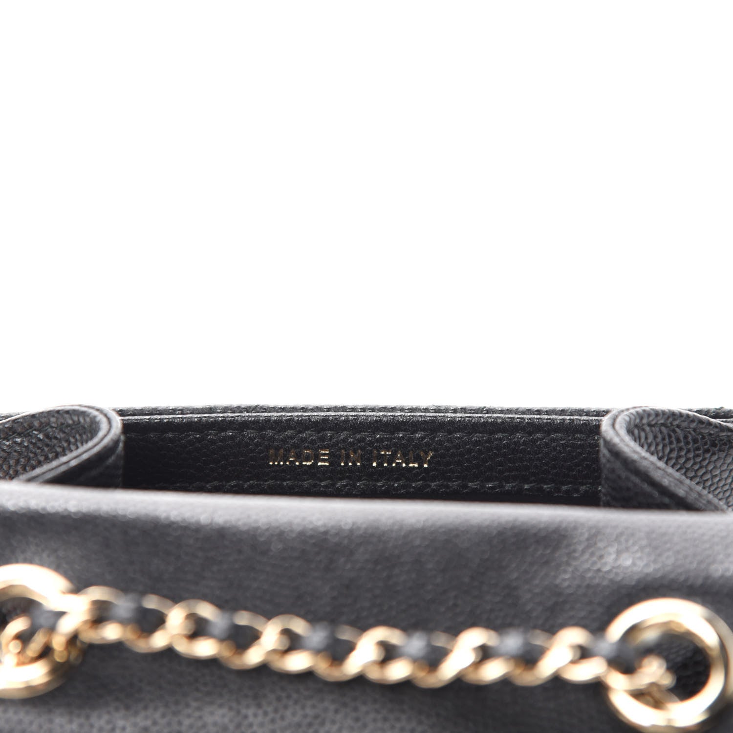 Chanel Caviar Quilted Golden Class Phone Holder Black 9 of 12