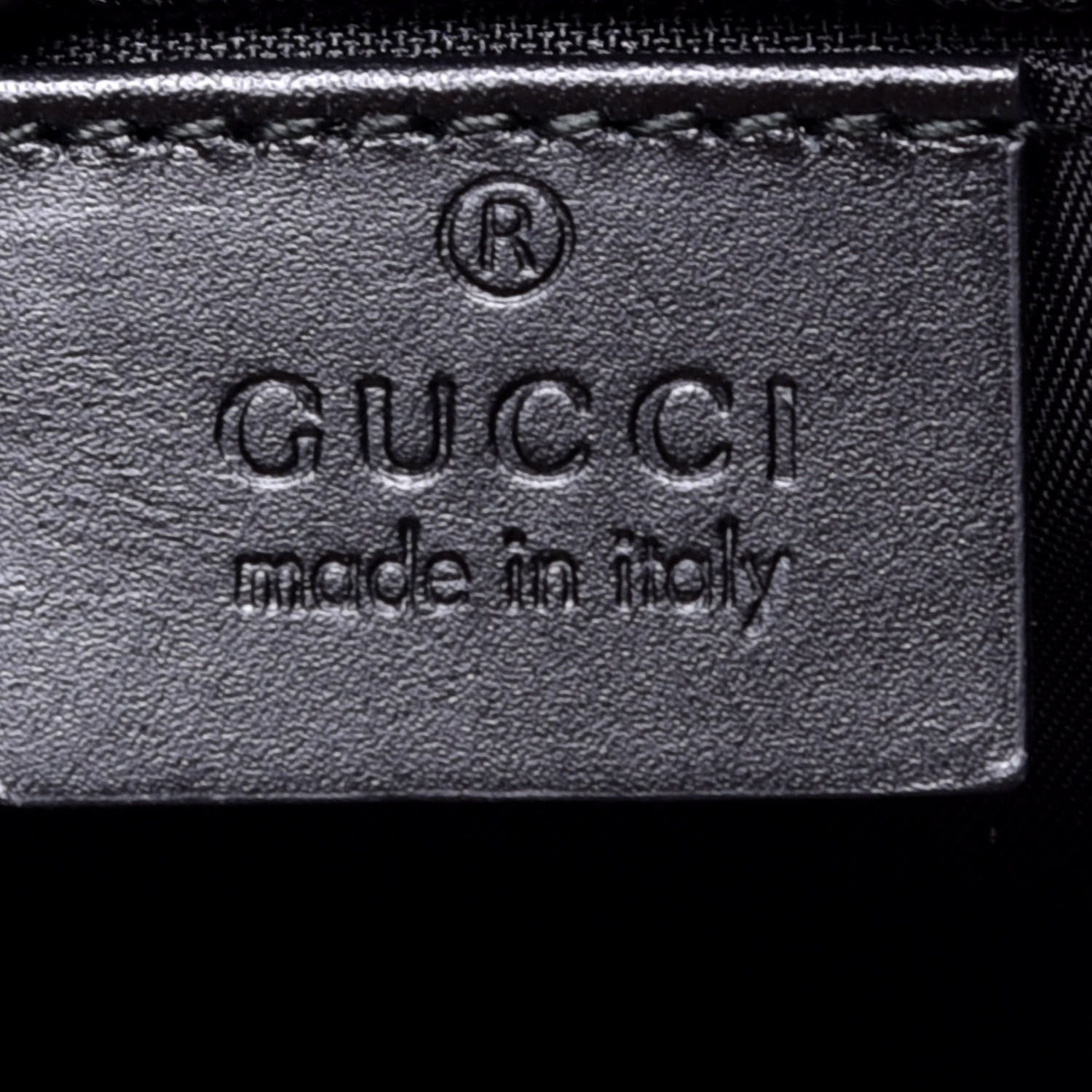 Gucci GG Supreme Monogram Web Large Zippered Tote Beige Black 11 of 20