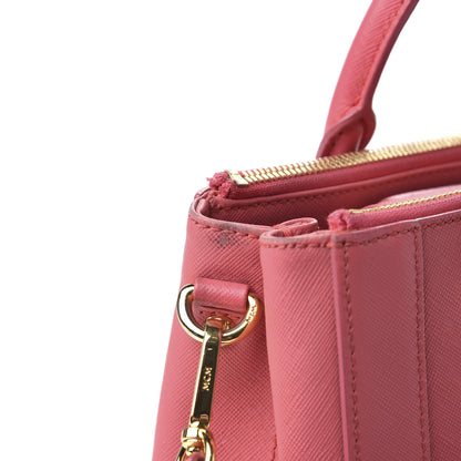 MCM Saffiano Nuovo Tote Pink 10 of 10