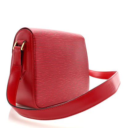 Louis Vuitton Epi Buci Castillan Red 3 of 8