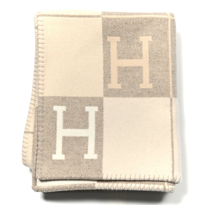 Hermes Wool Cashmere Avalon III Blanket Coco Camomille 1 of 3