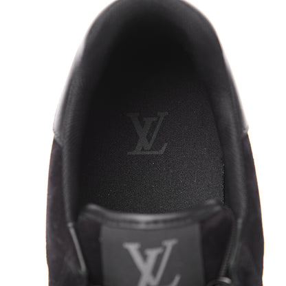 Louis Vuitton Suede Uniform Sneakers 9.5 Black 7 of 8