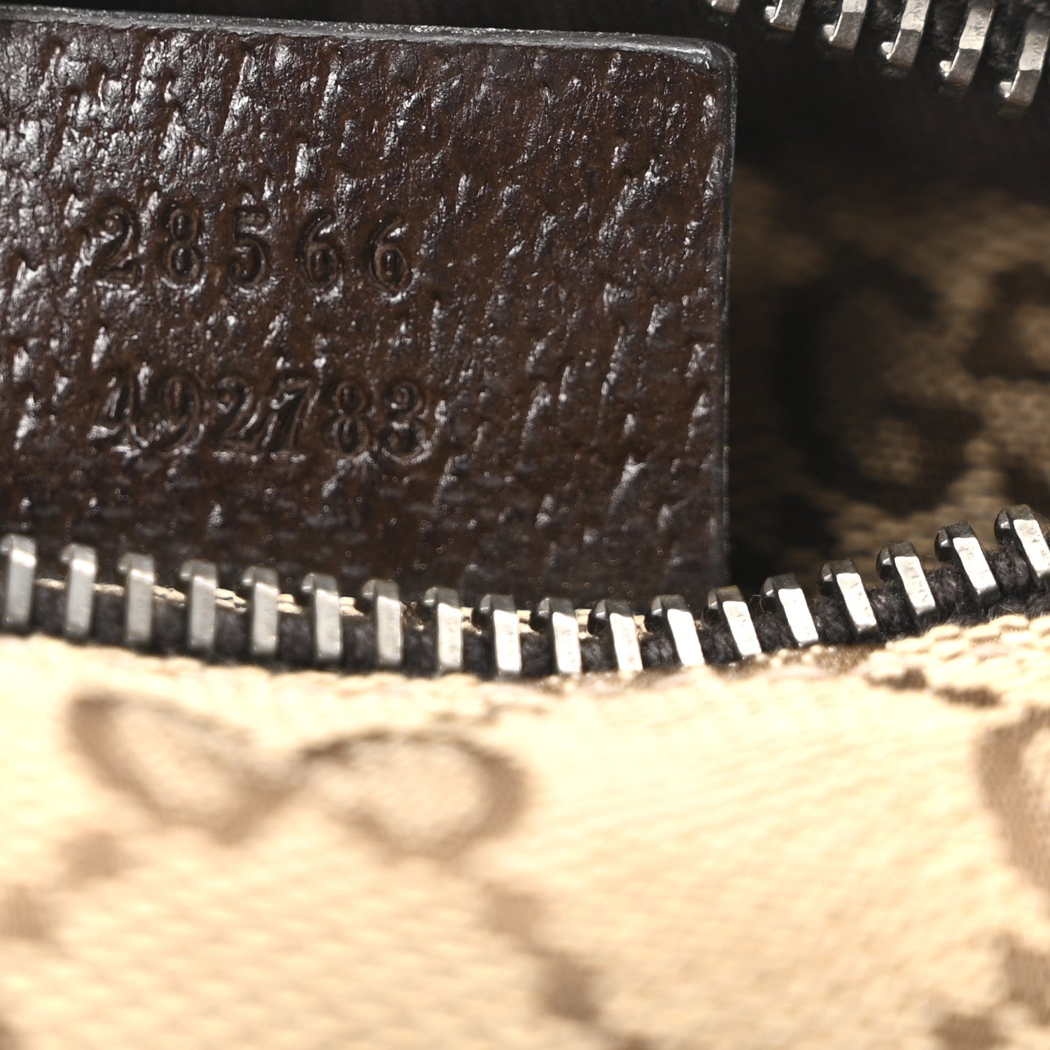 Gucci Monogram Web Belt Bag Dark Brown 7 of 10