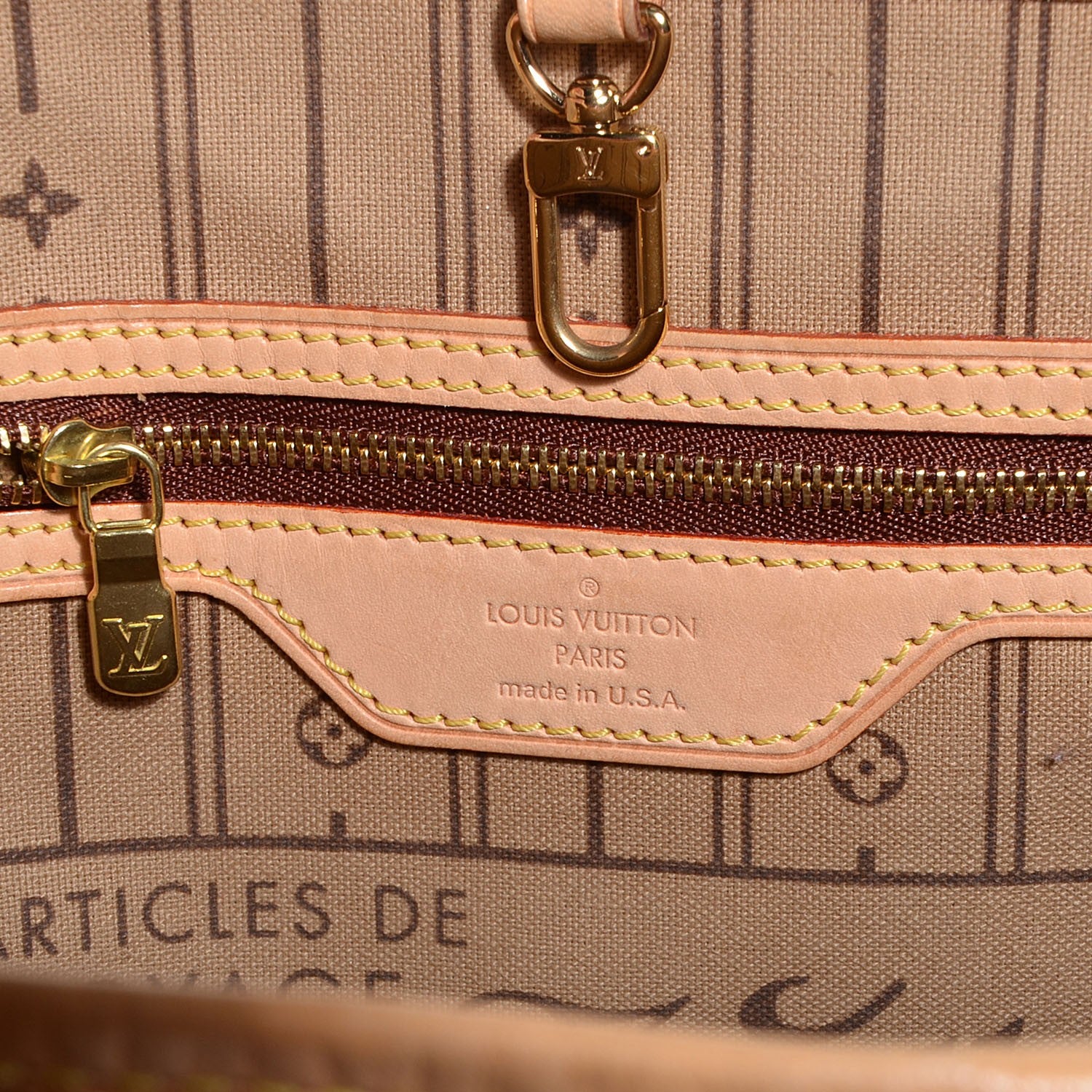Louis Vuitton Monogram Neverfull PM 6 of 7