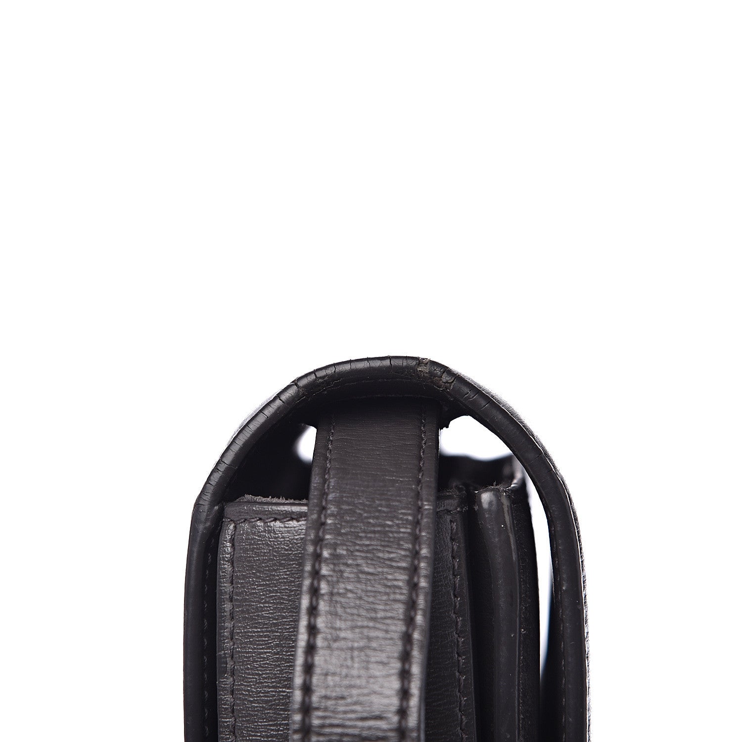 Saint Laurent Smooth Calfskin Suede Medium Bellechasse Grey 18 of 20