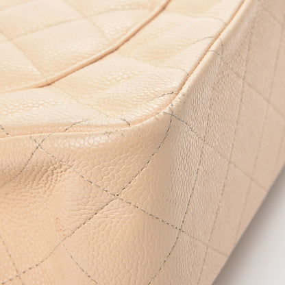 Chanel Caviar Quilted Jumbo Double Flap Beige Clair 17 of 18