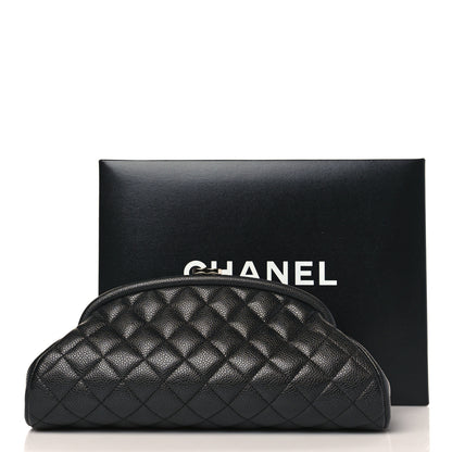 Chanel Caviar Quilted Timeless Clutch Black 10 of 10