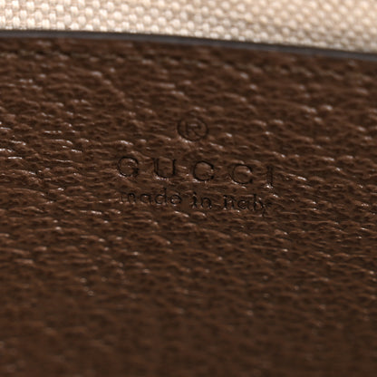 Gucci GG Supreme Monogram Textured Dollar Calfskin Web Small Ophidia GG Handbag Beige Ebony New Acero 6 of 11