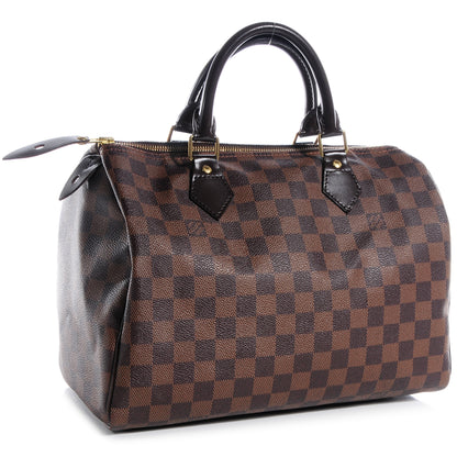 Louis Vuitton Damier Ebene Speedy 30 3 of 7