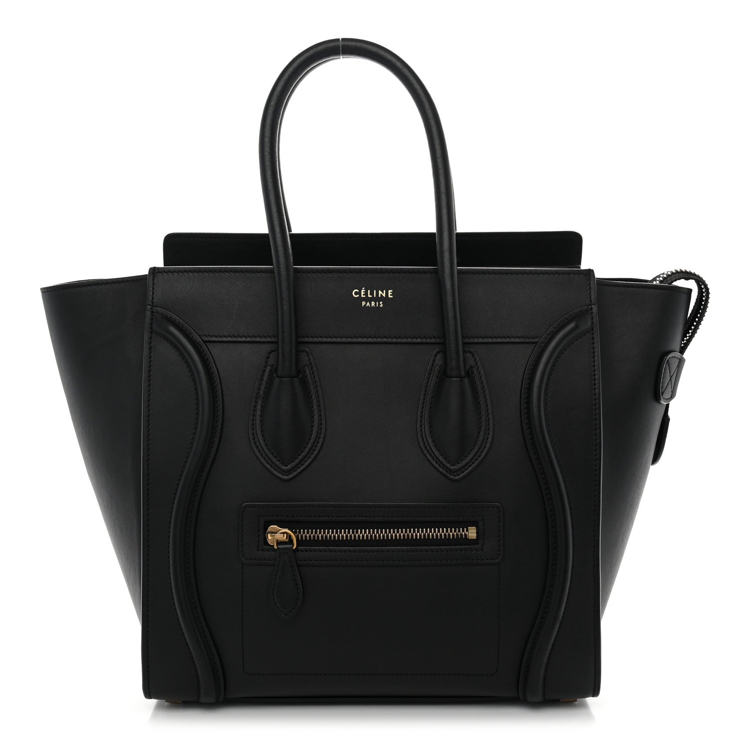 Celine Smooth Calfskin Micro Luggage Black 1 of 12
