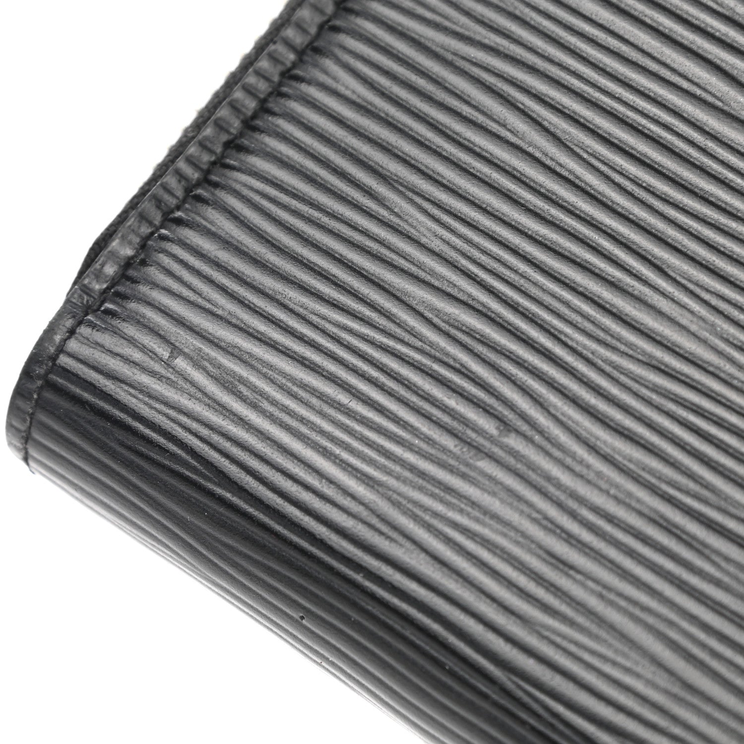 Louis Vuitton Epi Zippy Compact Wallet Black 9 of 9