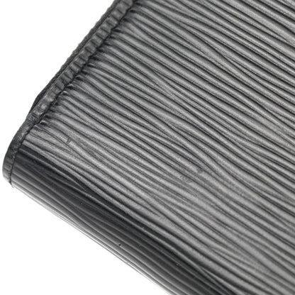 Louis Vuitton Epi Zippy Compact Wallet Black 9 of 9