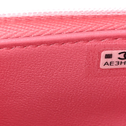 Chanel Lambskin Quilted Top Handle Phone Holder With Chain Pink 8 of 12