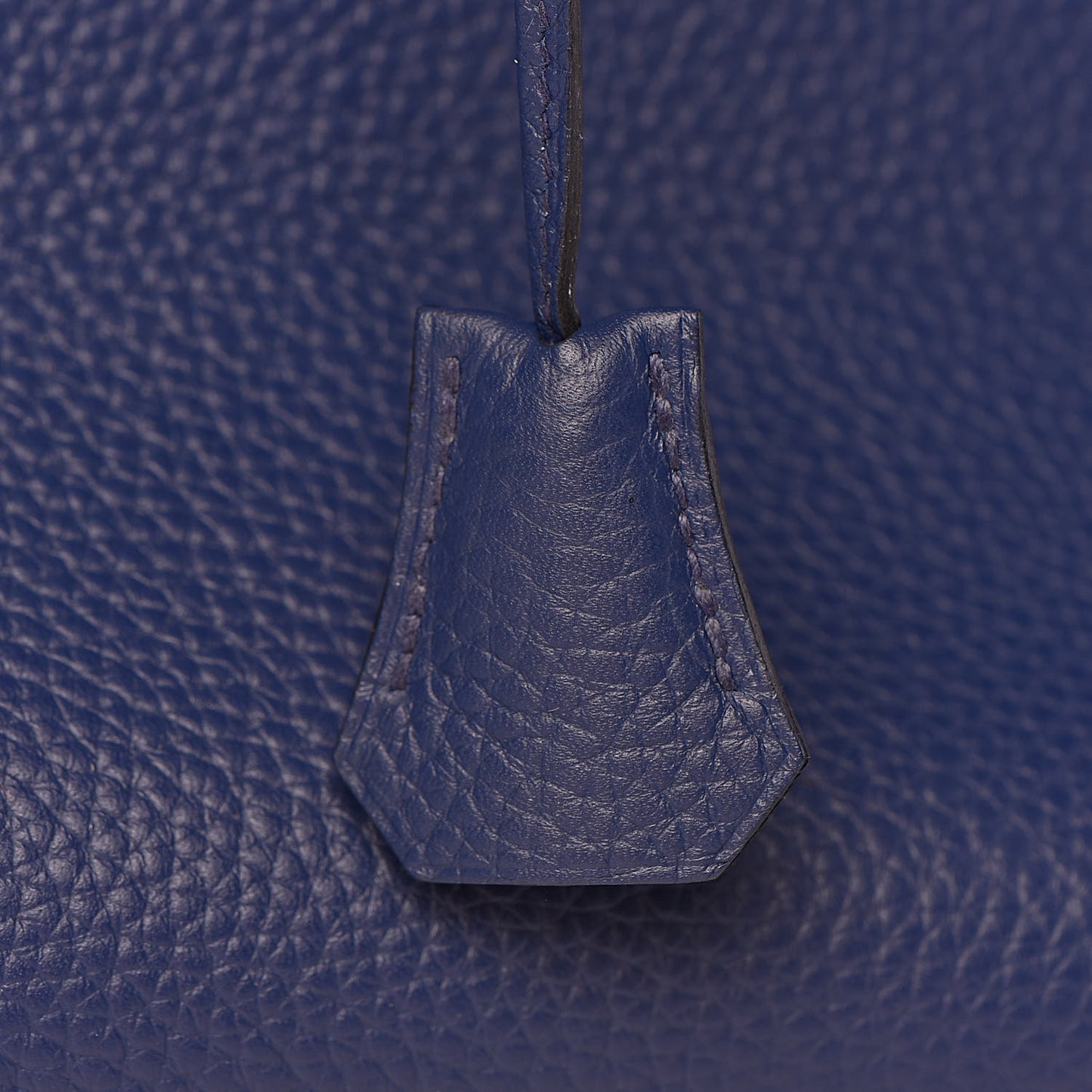 Taurillon Clemence Birkin 35 Bleu Saphir