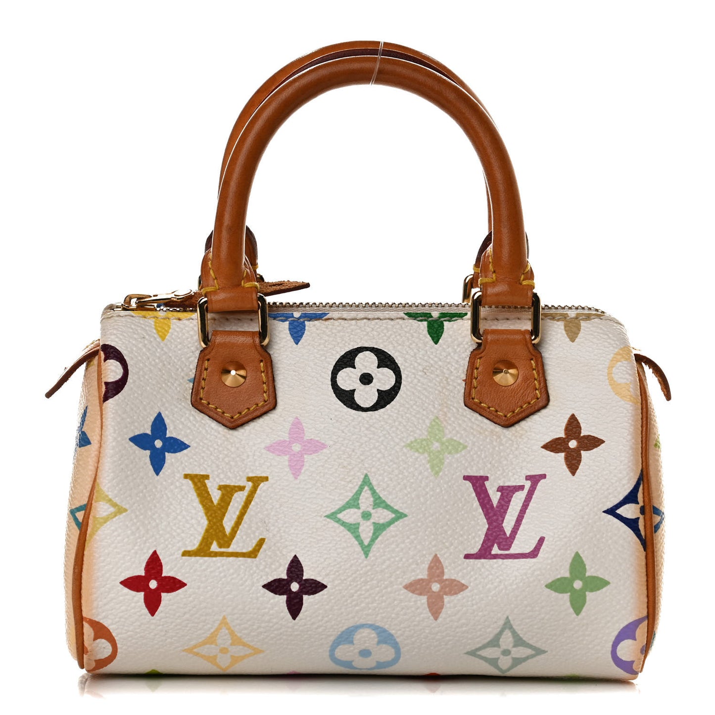 Monogram Multicolor Mini Sac HL Speedy White