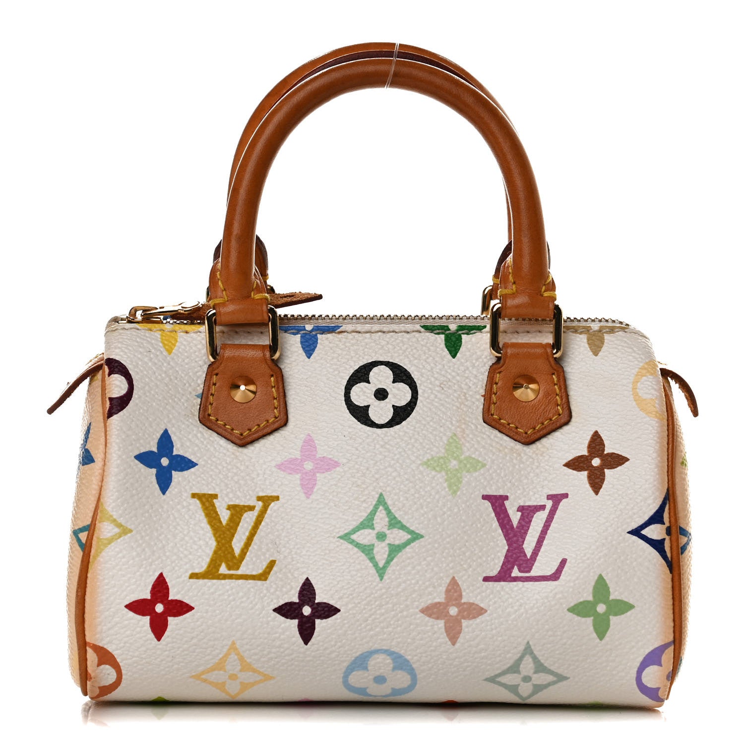 Louis Vuitton Monogram Multicolor Mini Sac HL Speedy White 1 of 11