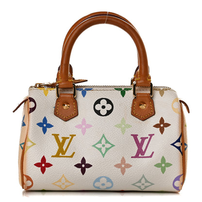 Louis Vuitton Monogram Multicolor Mini Sac HL Speedy White 1 of 11