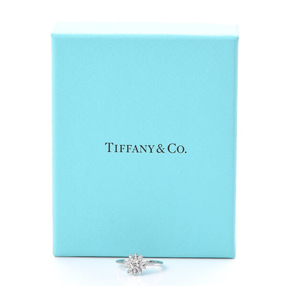 Tiffany Platinum Diamond Enchant Garden Flower Ring 51.9 6 8 of 8