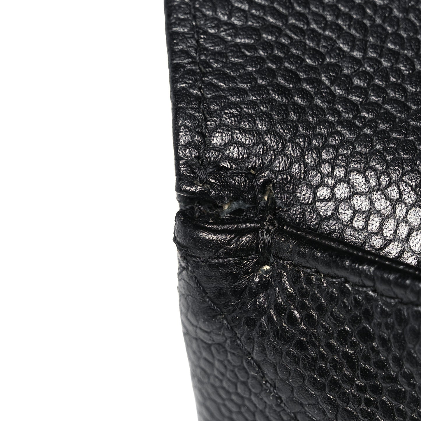 Caviar Quilted Maxi Single Flap Black