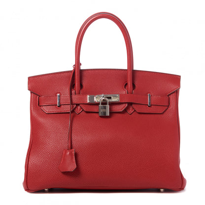 Hermes Togo Birkin 30 Rouge Vif 1 of 33
