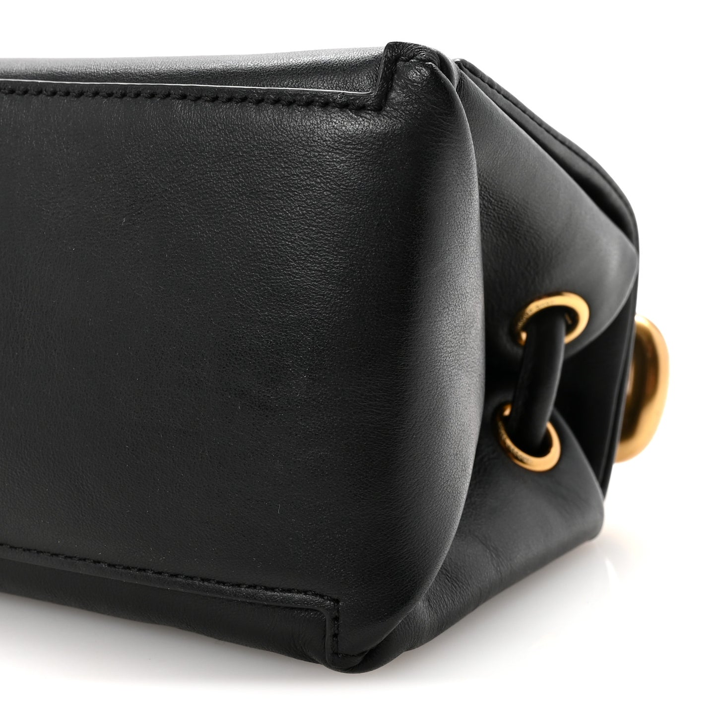 Calfskin Mini The Dual Bag Black