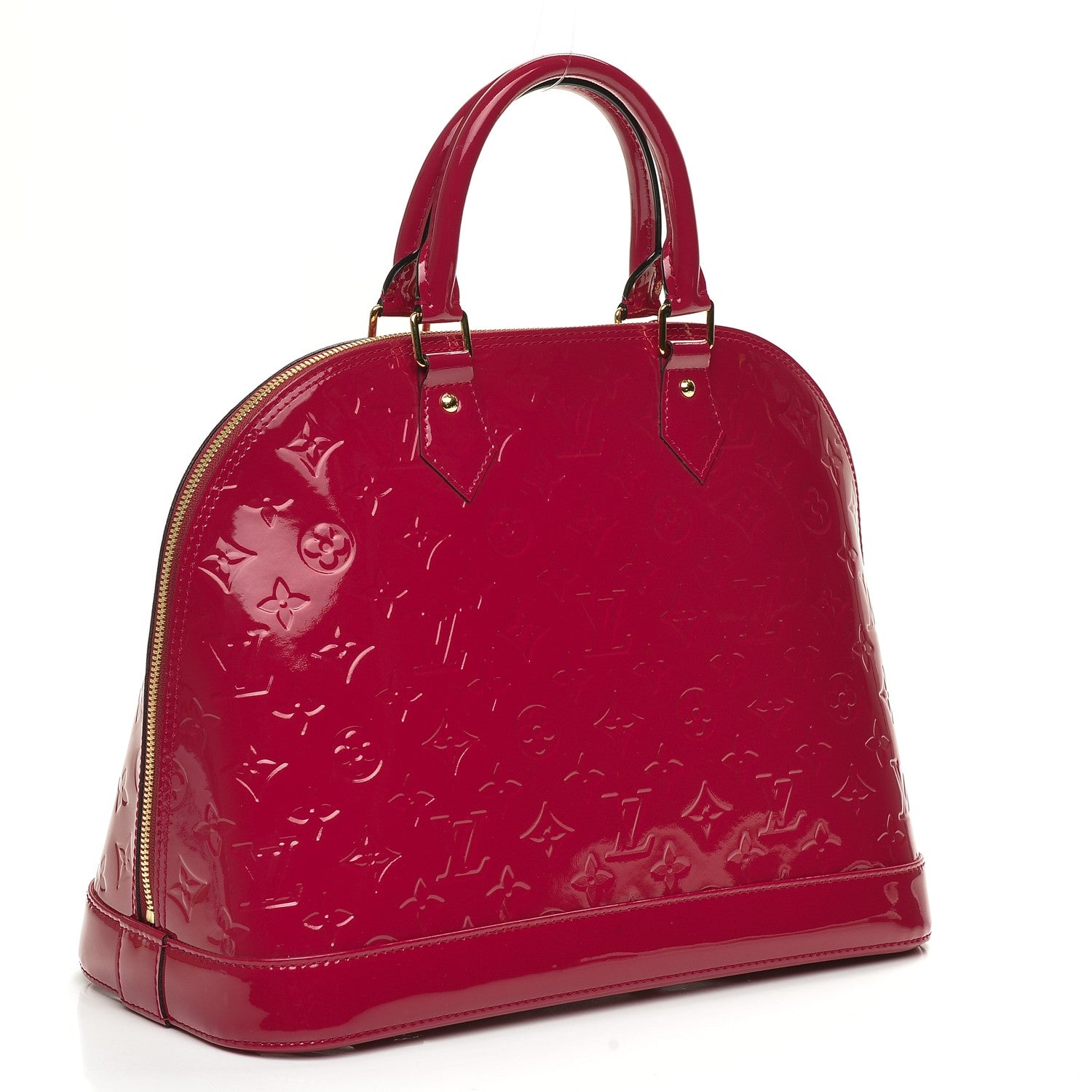 Louis Vuitton Vernis Alma MM Rose Indien 3 of 6