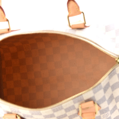 Louis Vuitton Damier Azur Speedy 30 4 of 12