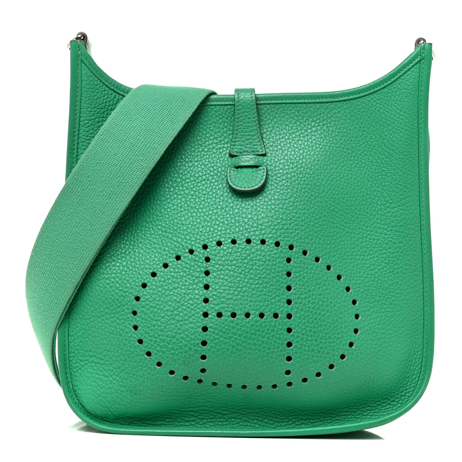 Hermes Taurillon Clemence Evelyne III PM Menthe 1 of 11