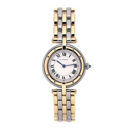 Cartier Stainless Steel 18K Yellow Gold 24mm Panthere Vendome Quartz Watch 1 of 4