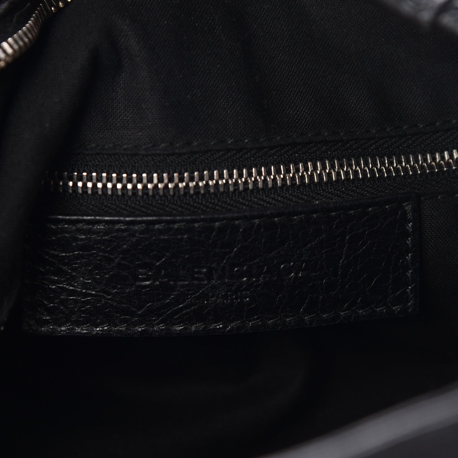 Balenciaga Agneau Classic Silver Hardware Velo Black 7 of 10