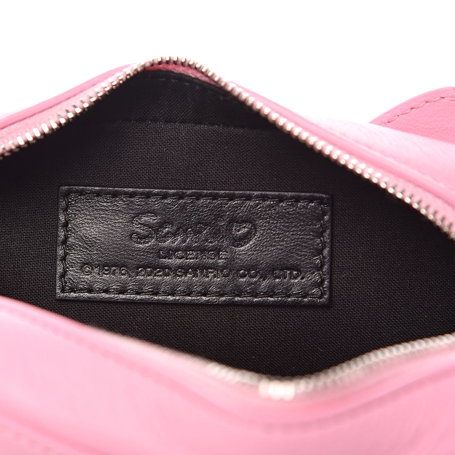 Calfskin Hello Kitty Camera Bag Pink