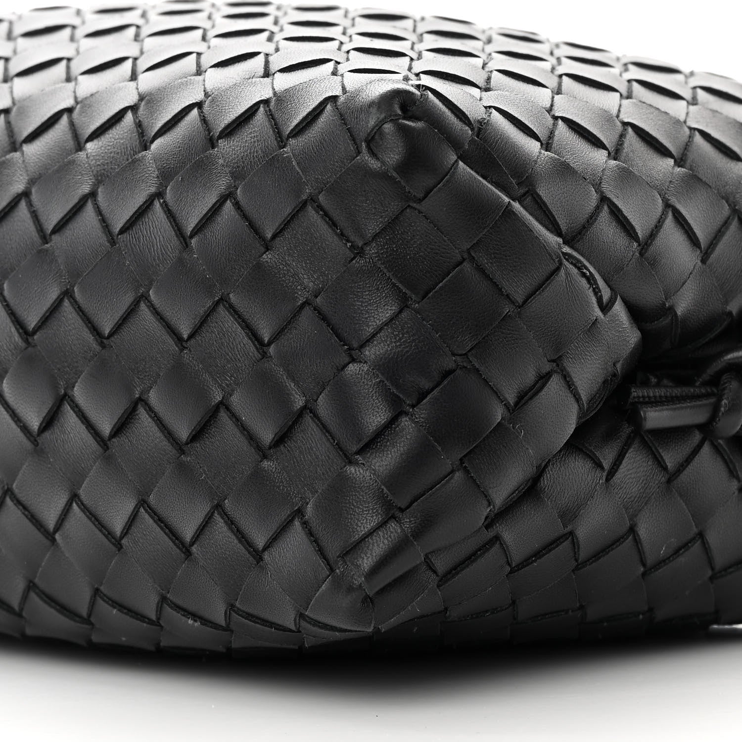 Bottega Veneta Nappa Intrecciato Medium Loop Camera Bag Black 9 of 11