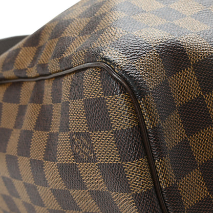 Louis Vuitton Damier Ebene Keepall Bandouliere 55 11 of 12