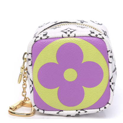 Louis Vuitton Monogram Giant Cube Coin Purse Pink 1 of 11