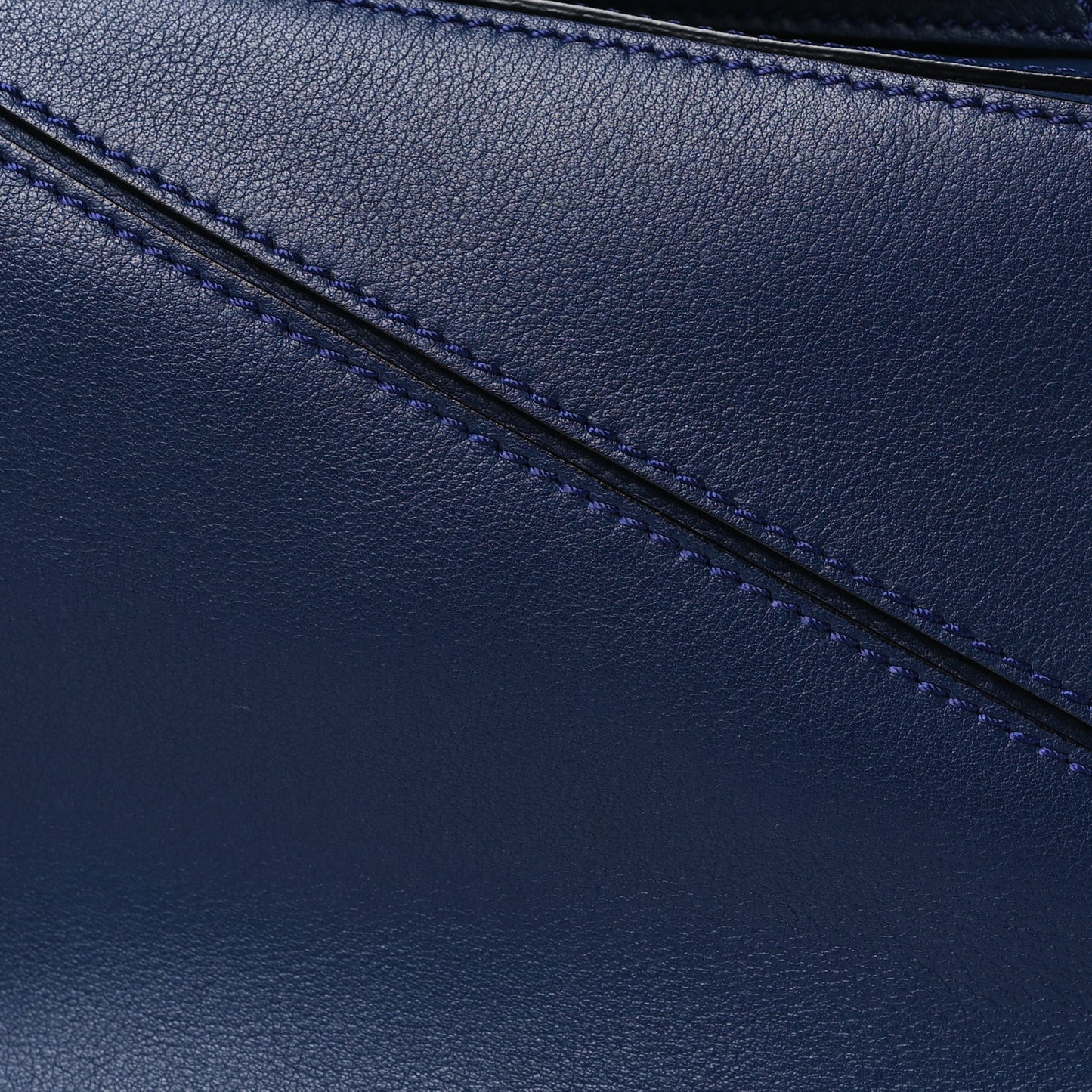 Calfskin Small Puzzle Bag Marine