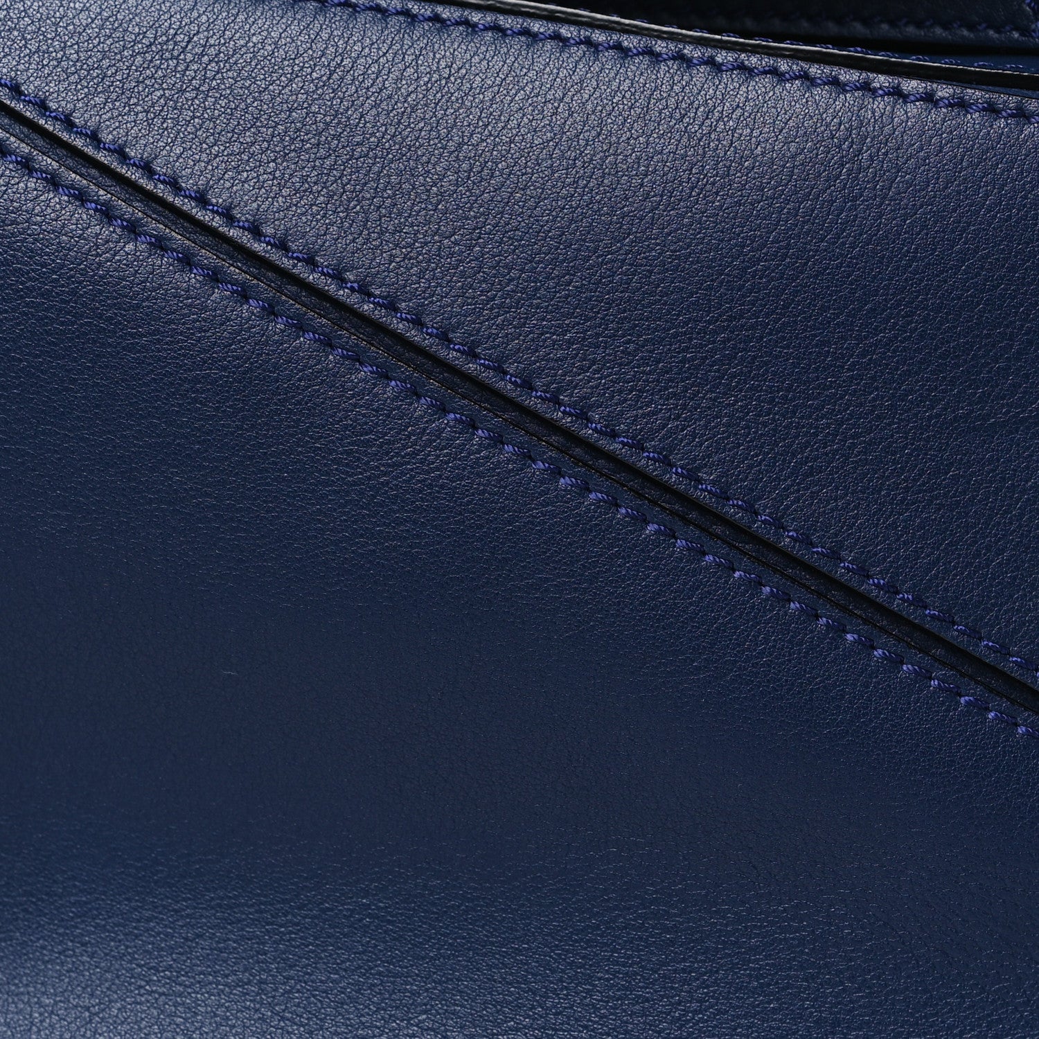 Loewe Calfskin Small Puzzle Bag Marine 7 of 10